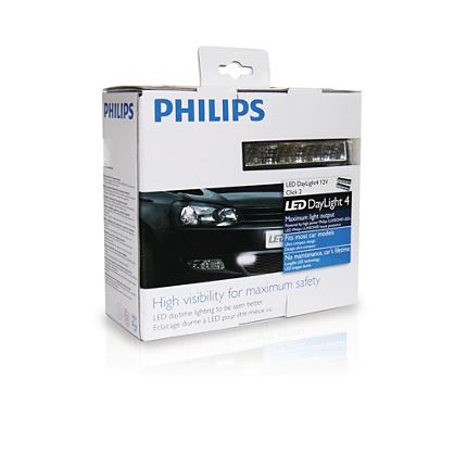 Дневные ходовые огни Philips DayLight 4 DRL 12 В 5 Вт